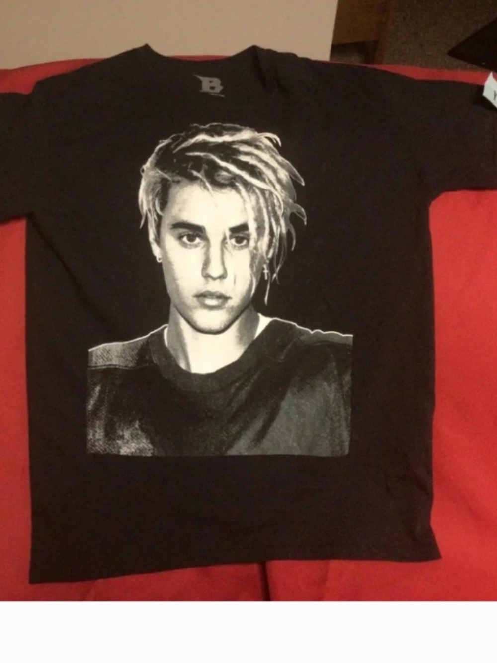 Ladies Justin Bieber tshirt